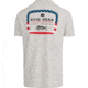 AVID Sportswear Free At Sea T-Shirt - Mens, Heather Silver, Medium, MT12414HSVMD