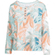 AVID Sportswear Haven Pacifico Henley Shirt - Womens, Sanibel Peach, Extra Large, WK12405SNPXL