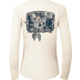 AVID Sportswear Islamorada Icon Avidry Long Sleeve Shirt - Womens, Bone, Extra Small, WK32406BONXS