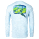 AVID Sportswear Mahi Hook Avidry Long Sleeve Shirt - Mens, Ice Blue, Large, MK12420IBLLG