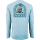 AVID Sportswear Make Time Pacifico Long Sleeve Shirt - Mens, Ice Blue, Small/Medium, MK32341IBLSM