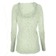 AVID Sportswear Pacifico Performance Zip Hoodie - Womens, Green Fig, Medium, WK12327GRFMD