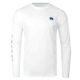 AVID Sportswear Sportsman Icon Avidry Long Sleeve Shirt - Mens, White, Extra Large, MK32432WHTXL