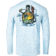 AVID Sportswear Squid Row Avidry Long Sleeve Shirt - Mens, Ice Blue, Small/Medium, MK32423IBLSM