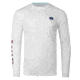 AVID Sportswear Stars And Bars Avidry Long Sleeve Shirt - Mens, Glacier, 2XL, MK32421GLG2X