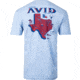 AVID Sportswear Texas Locals T-Shirt - Mens, Heather Sky, Large, MT12417HSKLG