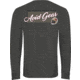 AVID Sportswear Throwback Long Sleeve T-Shirt - Mens, Gold, Medium, MT32350GLDMD