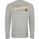 AVID Sportswear Throwback Long Sleeve T-Shirt - Mens, Orange-Grey, 2XL, MT32350OGY2X