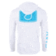 AVID Sportswear Youth Tradewinds Kinetic Avidry Long Sleeve Shirt - Boys, White, Extra Large, YK32309WHTXL