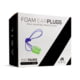 AXIL Foam Ear Plugs - 100 Pair Box With Lanyard, Green - FP-100GP