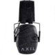 AXIL Trackr Electronic Earmuffs, Black, Trackr
