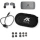 AXIL XCOR Digital Tactical Earbuds, 19-29 dB, In The Ear, Black, XCORDIGR