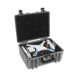 B&amp;W International Type 6000 Grey Outdoor Case With Custom DJi2 Phantom Custom Insert, Grey, Medium 6000/G/DJI2