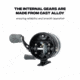 Ballista BL25 Spincast Reel, 3.3x1, 1+1, Ambidextrous, BAL-RE-01