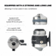 Ballista BL25 Spincast Reel, 3.3x1, 1+1, Ambidextrous, BAL-RE-01