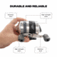 Ballista BL25 Spincast Reel, 3.3x1, 1+1, Ambidextrous, BAL-RE-01