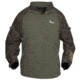 Banded 1/4 Zip Utiility Shirt - Bottomland - Small, Small, B00271