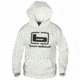 Banded B Logo Hoodie - Mens, White, 2XL, B1050004-WH-2XL