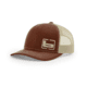 Banded Trucker Cap R112 Side Logo, Brown/Khaki B03581
