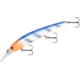 Bandit Walleye Shallow Bait, 4 3/4in, 5/8oz, White Blue/Orange Head, BDTWBS1OL151