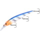 Bandit Walleye Shallow Bait, 4 3/4in, 5/8oz, White Blue/Orange Head, BDTWBS1OL151