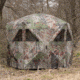 Barronett Blinds Feather Five Hub Hunting Blind, Bloodtrail Backwoods, 4-Person, FF500BW