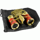 Barska 3x25 Blue Line Opera Glass Theater Binoculars w/ Necklace &amp; Pouch - Ruby