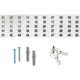 Barska 40 Key Lock Box, Green Tags, Gray, Small, CB13758