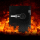 Barska FV PRO 600 Biometric Keypad Fire Resistant Safe