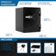 Barska FV PRO 600 Biometric Keypad Fire Resistant Safe