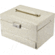 Barska Cheri Bliss Jewelry Case JC-300,8x7.5x6in,Cream BF12502