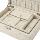 Barska Cheri Bliss Jewelry Case JC-400,11x7.5x4in,Cream BF12504