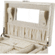 Barska Cheri Bliss Jewelry Case JC-400,11x7.5x4in,Cream BF12504