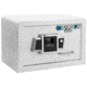 Barska Compact Biometric Safe BX-100,7.6x11.6x5.9in,White AX12400