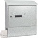 Barska Contemporary Wall Mount Mailbox. 10in Width, Gray, Medium, CB13698