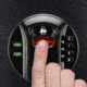 Barska HQ900 Large Quick Access Keypad Biometric Rifle Safe, Black, AX12752