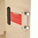 Barska Large Biometric Wall Safe,30x13.6x3.5in,Cream AX12408