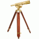 Barska Anchormaster 60mm Refractor Telescope with Mahogany Tripod - AA11128