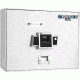 Barska Top Opening Biometric Safe BX-200,14.5x11x2.5in,White AX12402