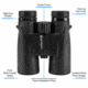 Barska WP Blackhawk 10x42mm BAK-4 Prism Binocular, Black, Small, AB13434