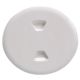 Beckson Marine 5" Twist-Out Deck Plate - White, DP50-W