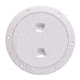 Beckson Marine 6" Smooth Center Screw-Out Deck Plate - White 46425