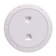 Beckson Marine 6" Smooth Center Screw-Out Deck Plate - White, DP60-W