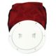 Beckson Marine 6" Stow-Away Deck Plate - White w/12" Bag, DP60BW