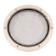 Beckson Marine 8" Clear Center Pry-Out Deck Plate - Beige 46455