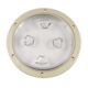 Beckson Marine 8" Clear Center Screw-Out Deck Plate - Beige, DP80-N-C