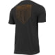 Beretta Legacy T-Shirt - Men's, Short Sleeve, Heather Charcoal, Medium, TS218T1890089UM