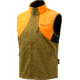 Beretta Men's Soft Shell Flece Vest Xxx-large Brown/orange