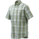 Beretta Mens Drip Dry Short Sleeve Shirt, White / Green Check, Large LU52007517012XL
