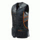 Beretta Mens Sporting Vest, Black and Orange, Large GT691021130945L